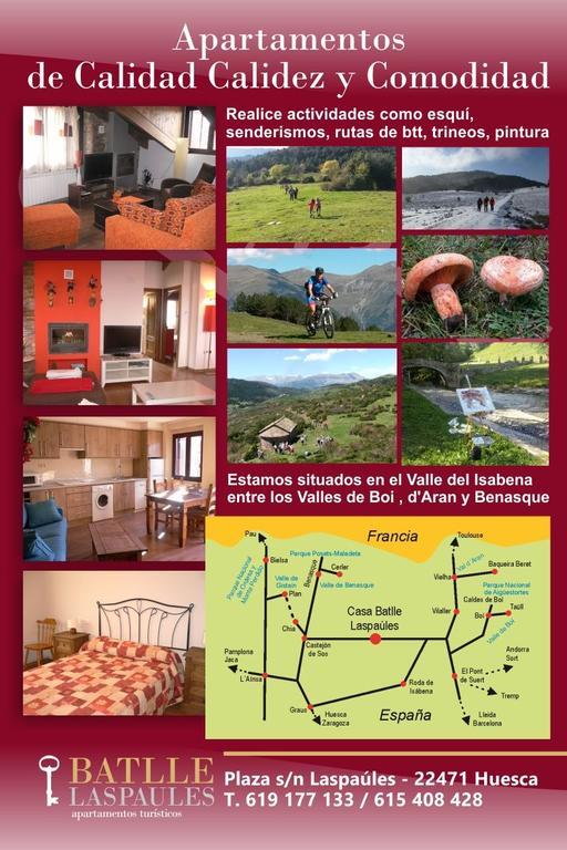 Apartamentos Turisticos Batlle Laspaúles 외부 사진